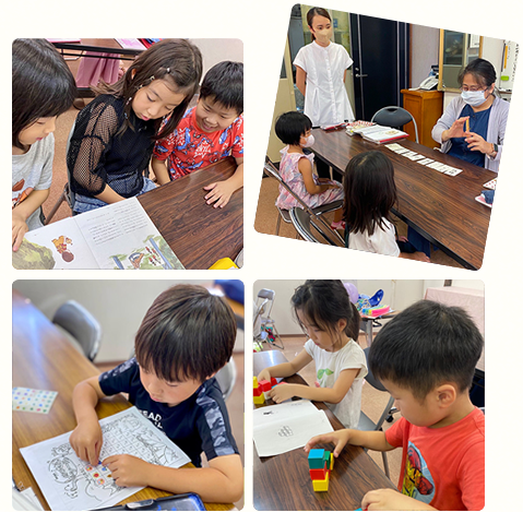 神戸市のKM英才スクール板宿教室の様子