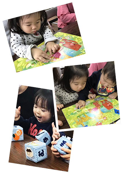 ＫＭ英才スクール0歳児クラスの風景写真